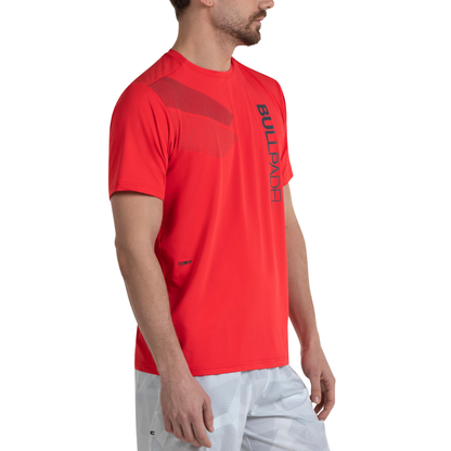 T-shirt Bullpadel Mistel Rouge