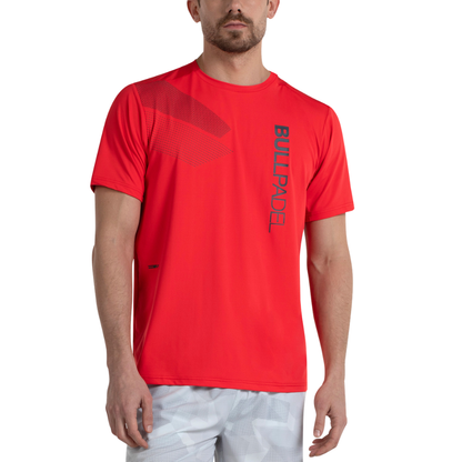 T-shirt Bullpadel Mistel Rouge