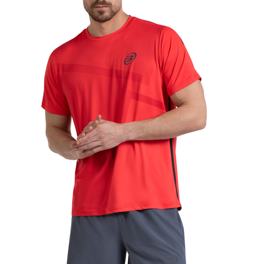T-shirt Bullpadel Mosal Rouge