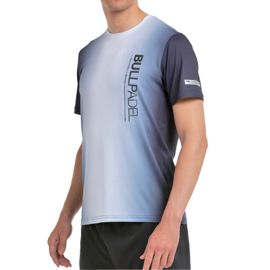 T-shirt Bullpadel Muros Bleu