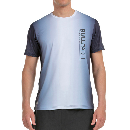 T-shirt Bullpadel Muros Bleu