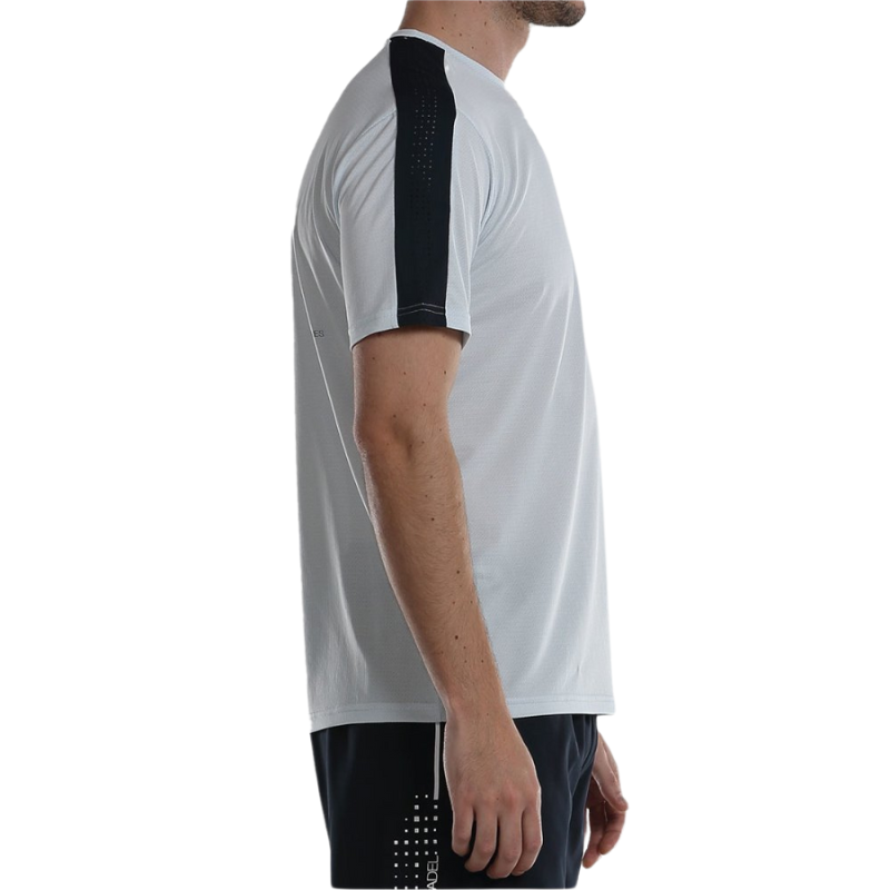 T-shirt Bullpadel Nacre Blanc