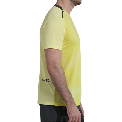 T-shirt Bullpadel Orear Jaune