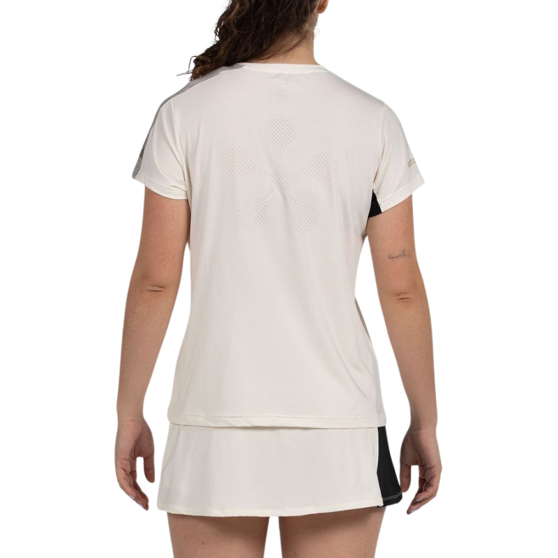 T-shirt Bullpadel Pampan Blanc Femme