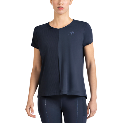 T-shirt Bullpadel Pasiro Bleu Marine Femme