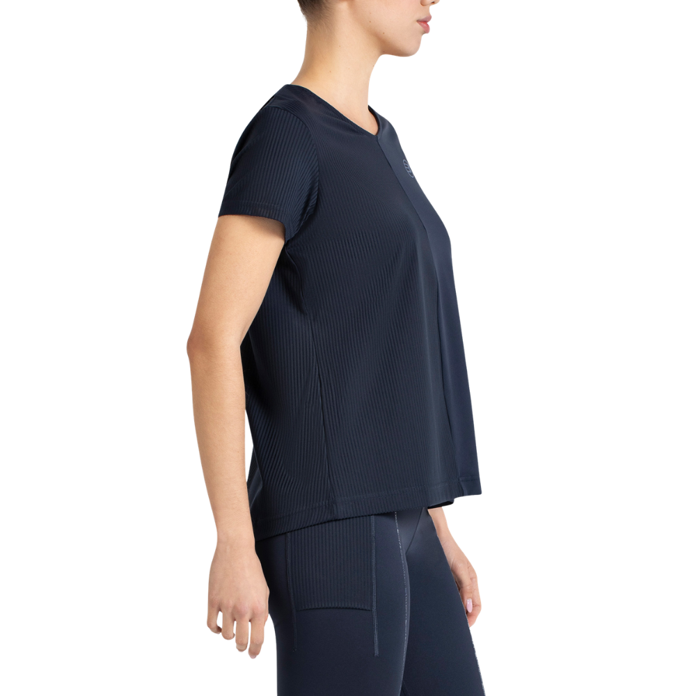 T-shirt Bullpadel Pasiro Bleu Marine Femme