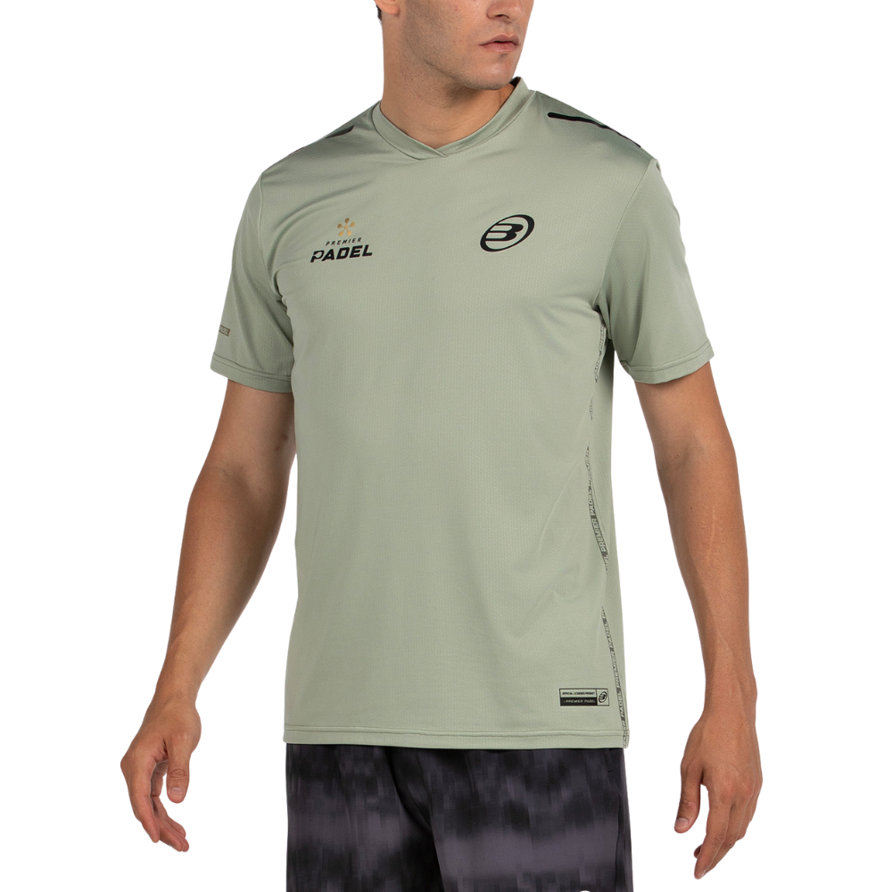 T-shirt Bullpadel Perico Vert