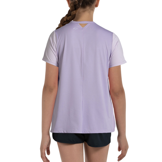 T-shirt Bullpadel Picase Violet Junior Girl