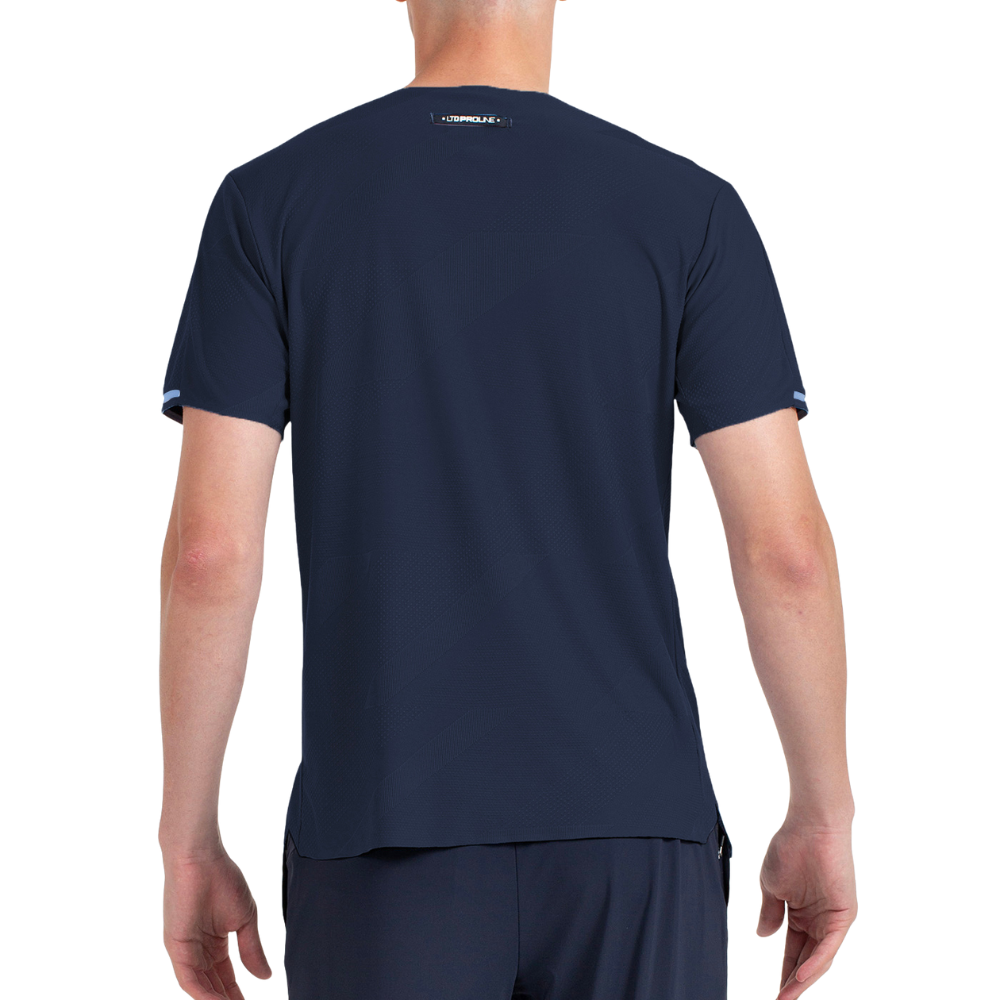T-shirt Bullpadel Prior Bleu Marine