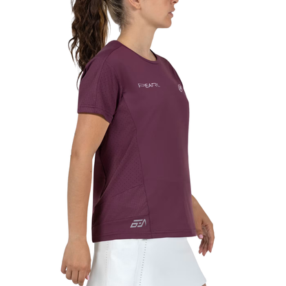 T-shirt Bullpadel Replica Bea 26I Bordeaux Femme - Esprit Padel Shop