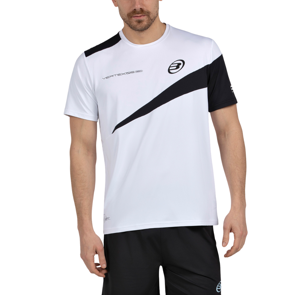 T-shirt Bullpadel Replica Cardona 26V Blanc