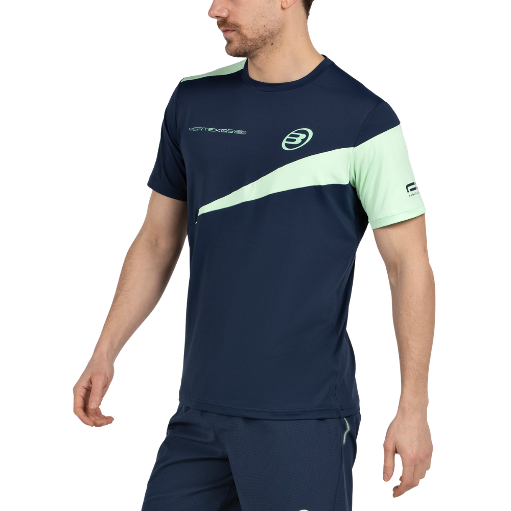 T-shirt Bullpadel Replica Cardona 26V Bleu Marine
