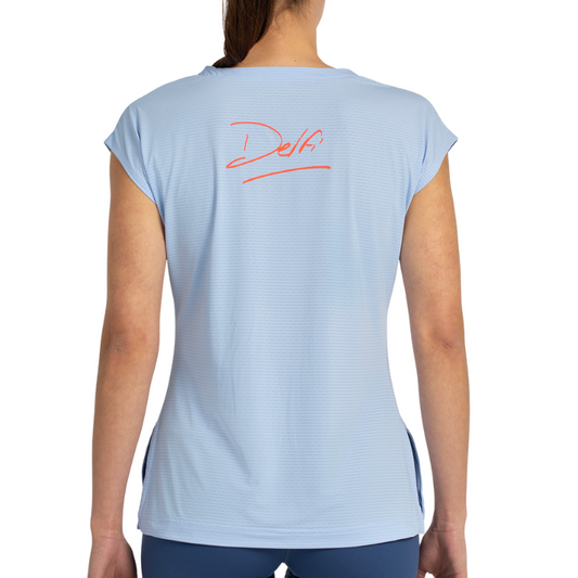 T-shirt Bullpadel Replica Delfi Brea 25I Bleu Femme