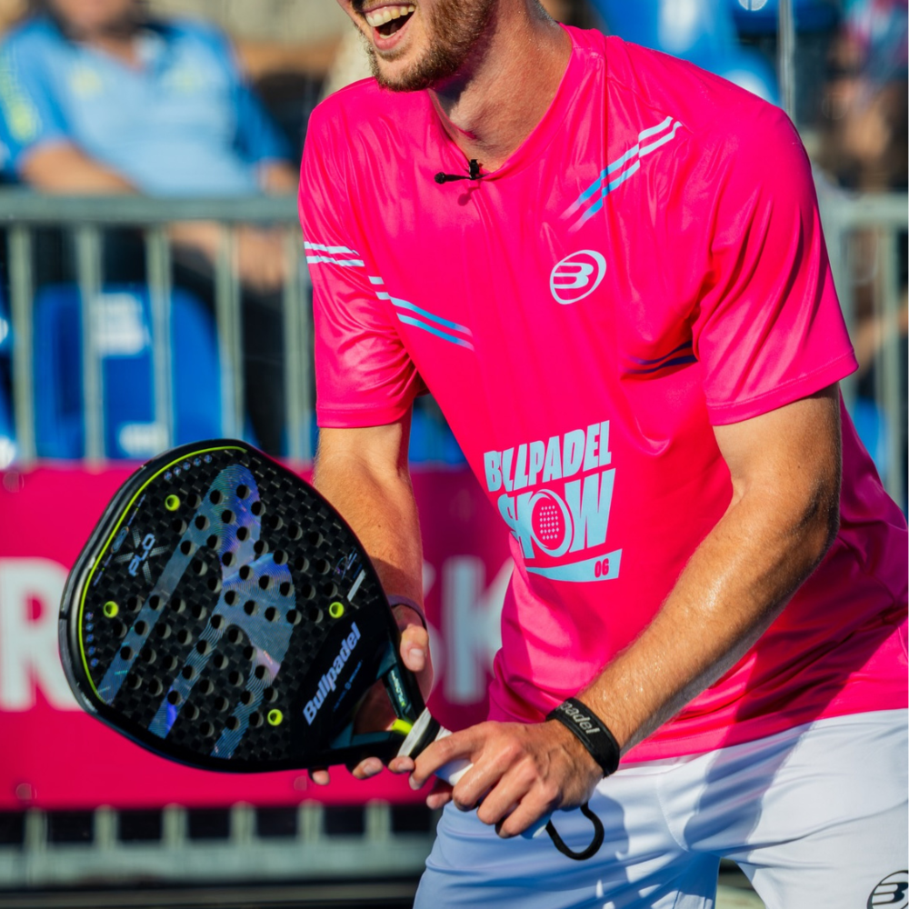 T-shirt Bullpadel Show Rose