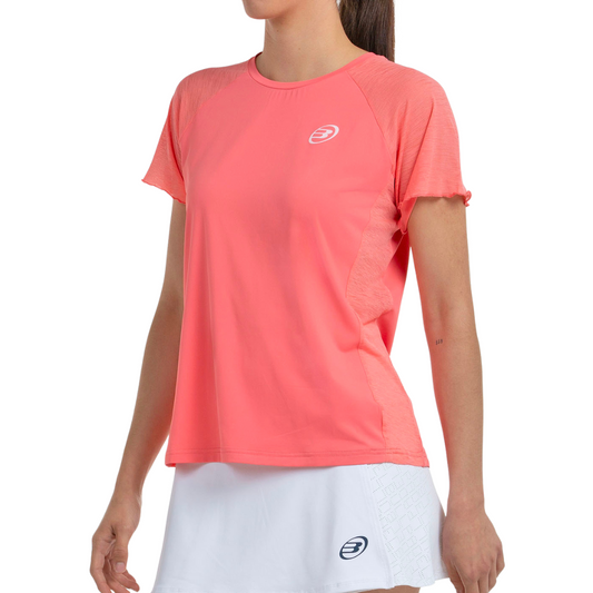 T-shirt Bullpadel Dedale Rose Femme
