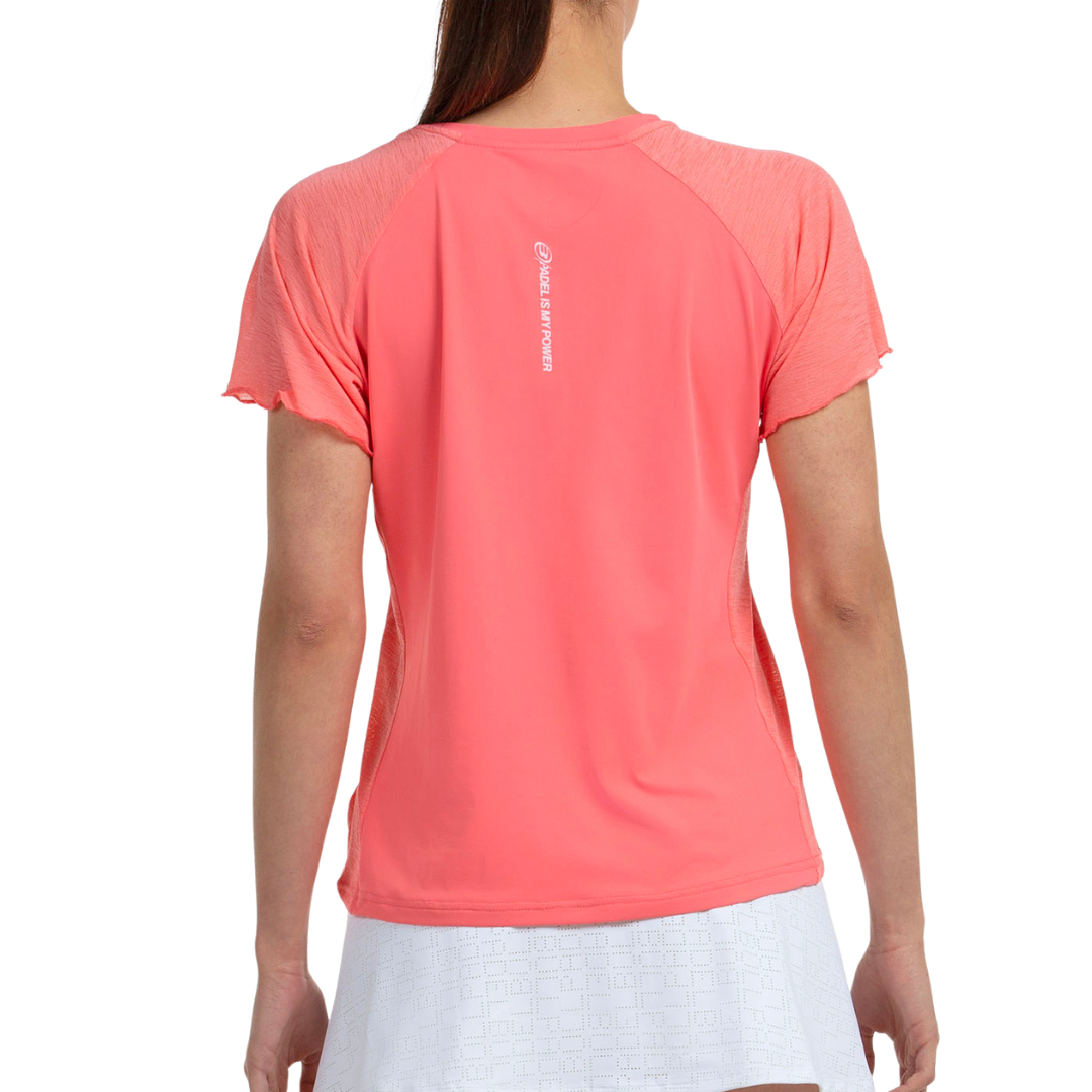 T-shirt Bullpadel Dedale Rose Femme