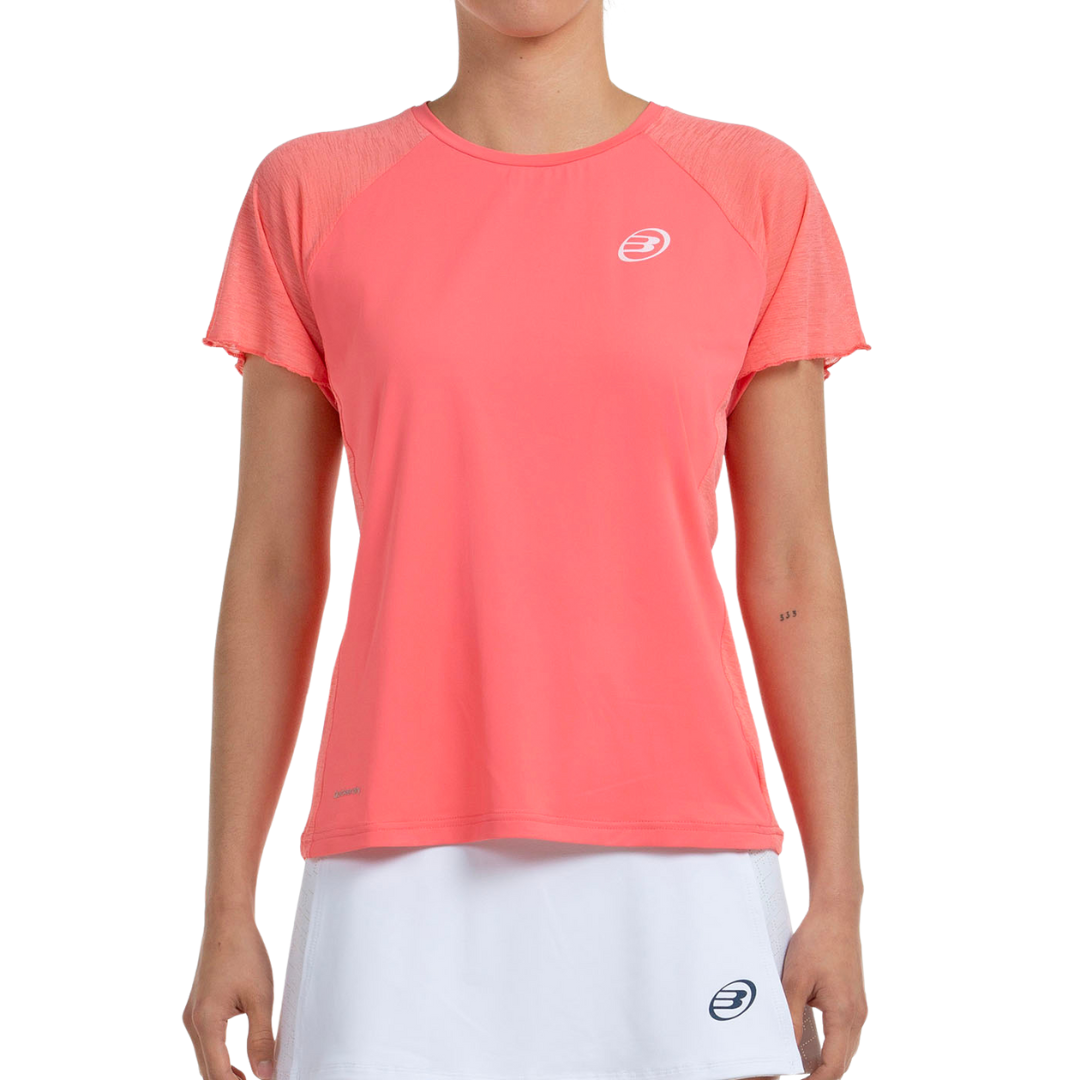 T-shirt Bullpadel Dedale Rose Femme