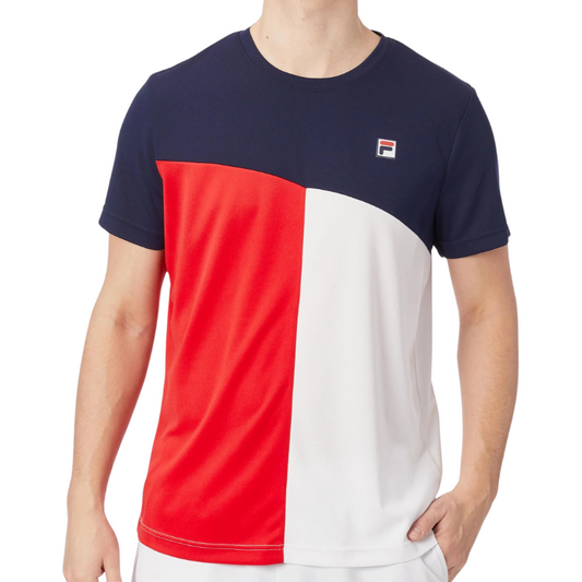 T-shirt Fila Christian Rouge