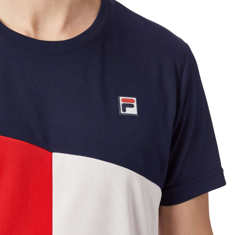 T-shirt Fila Christian Rouge