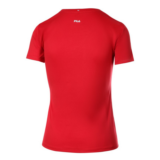 T-shirt Fila Leonie Rouge Femme