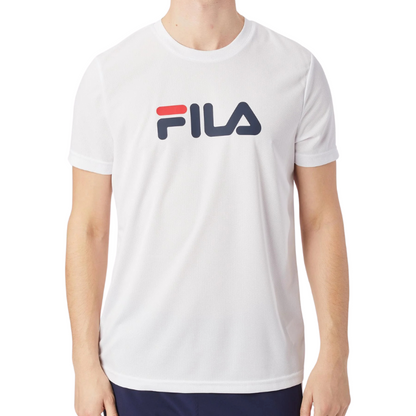 T-shirt Fila Logo Blanc