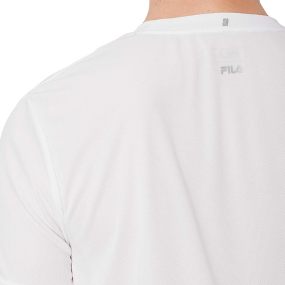 T-shirt Fila Logo Blanc
