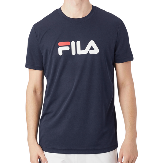 T-shirt Fila Logo Bleu Marine