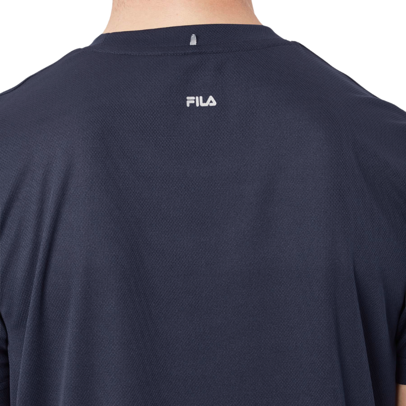 T-shirt Fila Logo Bleu Marine