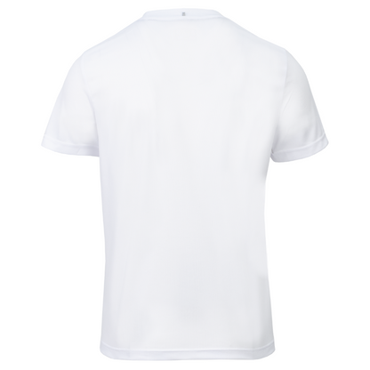 T-shirt Fila Logo Small Polyester Blanc