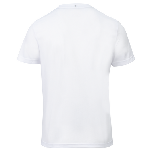 T-shirt Fila Logo Small Polyester Blanc