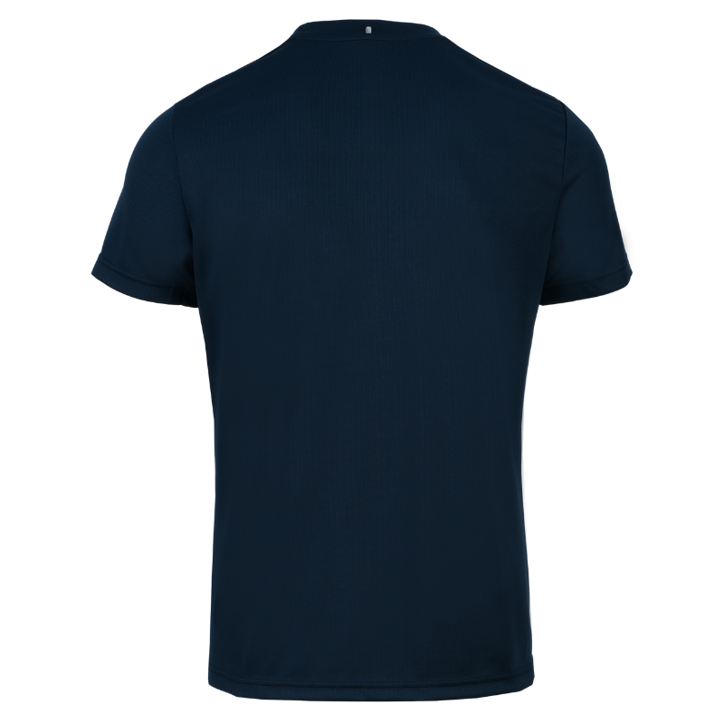 T-shirt Fila Logo Small Polyester Bleu Marine
