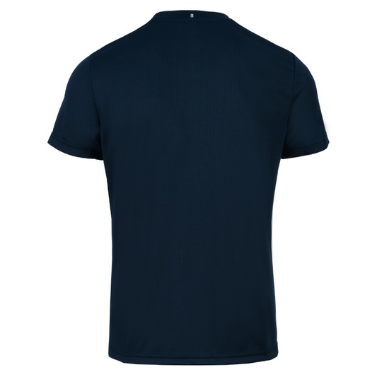 T-shirt Fila Logo Small Polyester Bleu Marine
