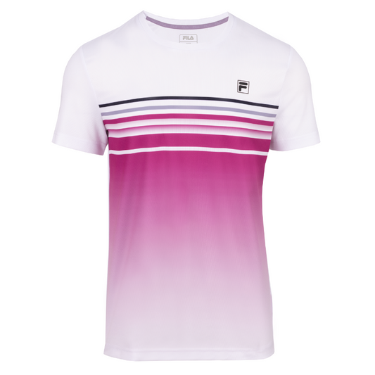 T-shirt Fila Miguel Blanc/Rose