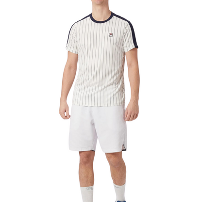 T-shirt Fila Stripes Jascha 2 Blanc