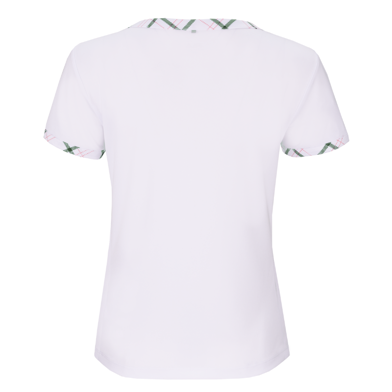 T-shirt Fila Yamila Blanc/Vert Femme
