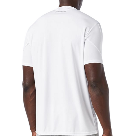 T-shirt Head Club 22 Tech Blanc