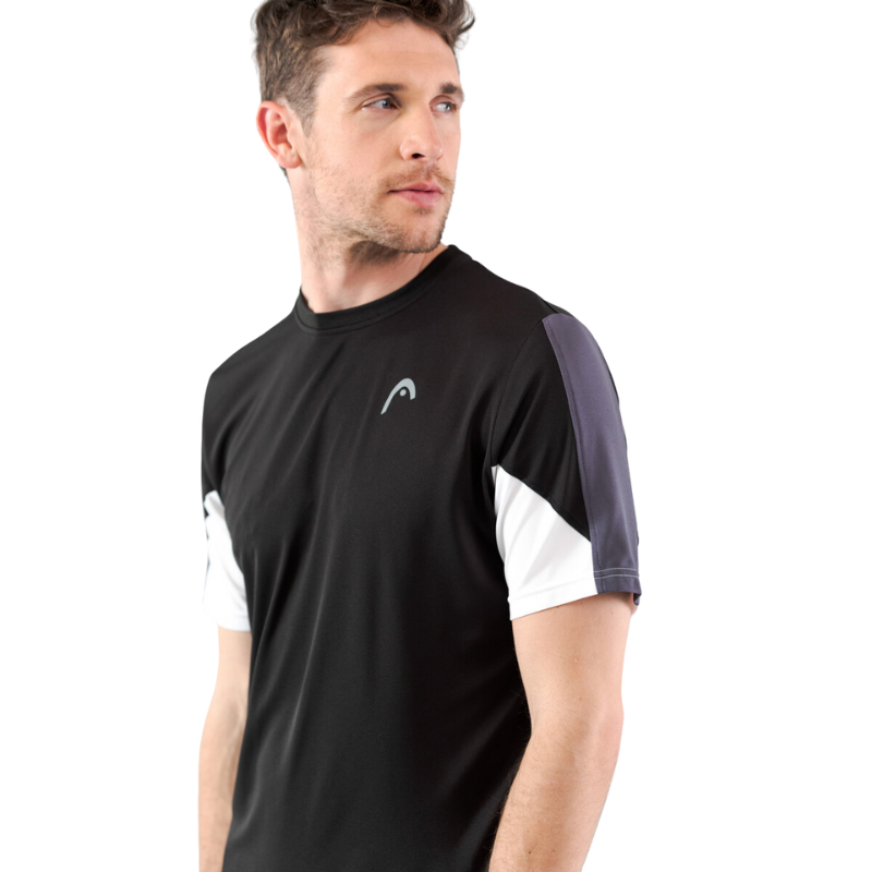 T-shirt Head Club 22 Tech Noir