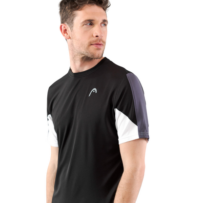 T-shirt Head Club 22 Tech Noir