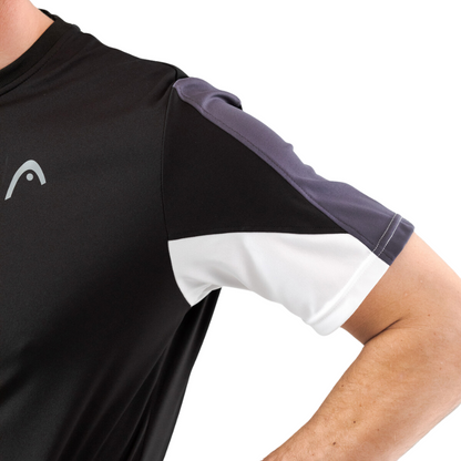 T-shirt Head Club 22 Tech Noir