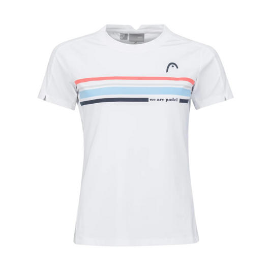 T-shirt Head Padel Tech Blanc Femme