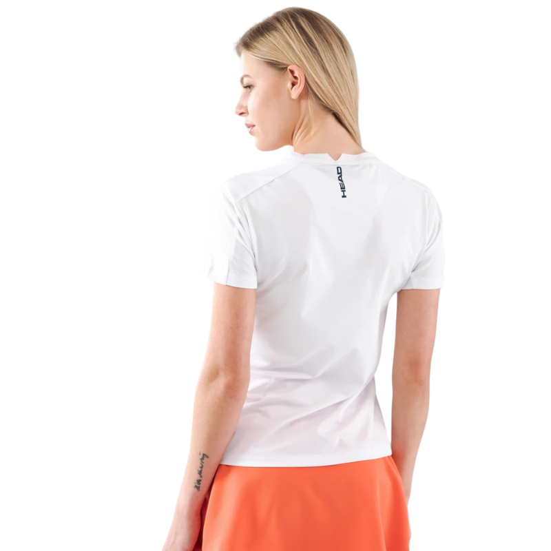 T-shirt Head Padel Tech Blanc Femme