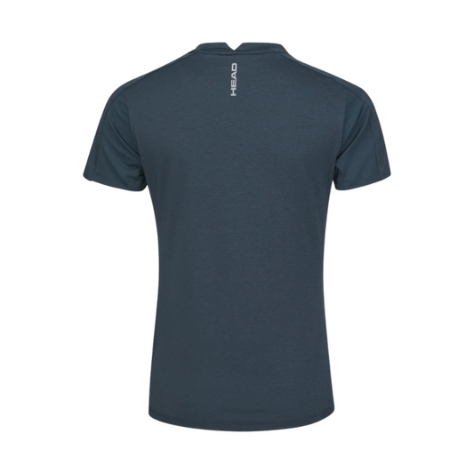 T-shirt Head Padel Tech Bleu Marine Femme