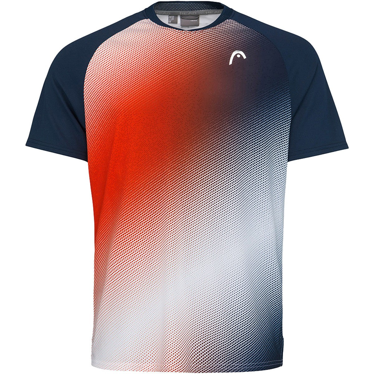 T-shirt Head Perf Rouge