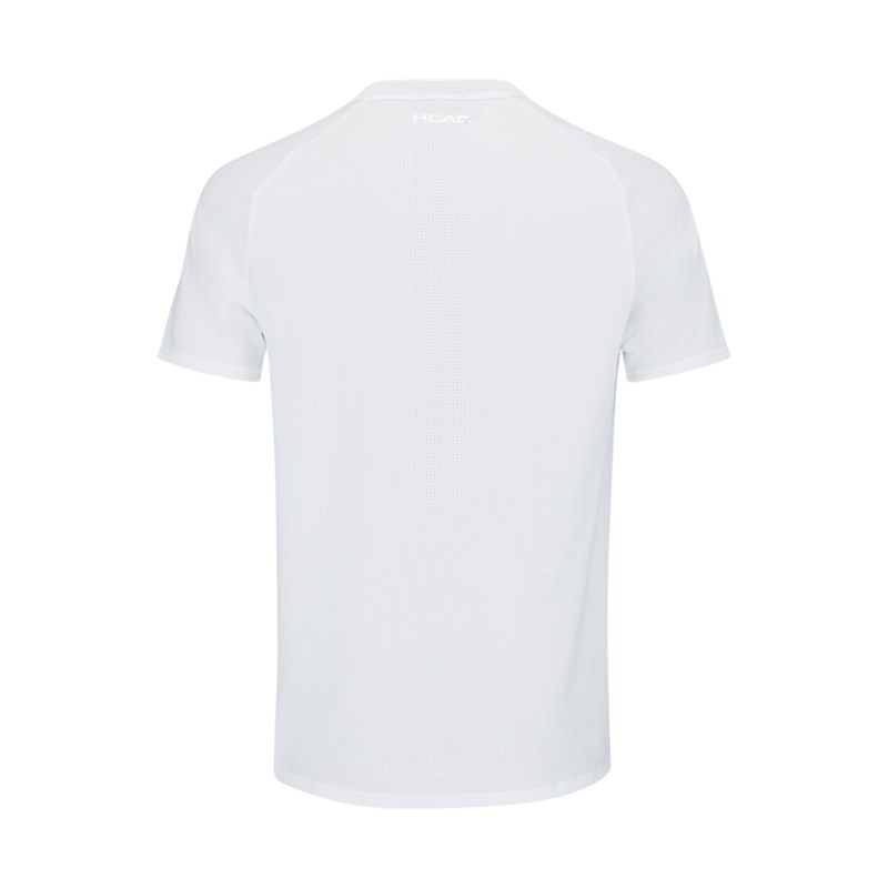 T-shirt Head Performance Blanc/Orange