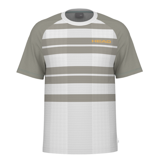 T-shirt Head Performance Blanc/Gris