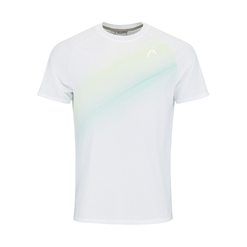 T-shirt Head Performance Blanc/Vert