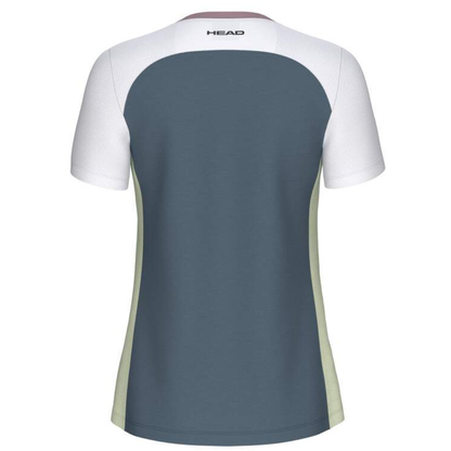 T-shirt Head Petite Play Tech Bleu Femme