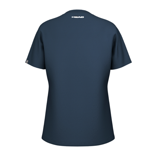 T-shirt Head Rainbow Bleu Marine Femme