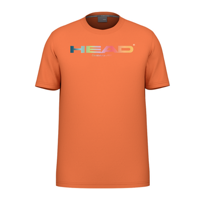 T-shirt Head Rainbow Orange