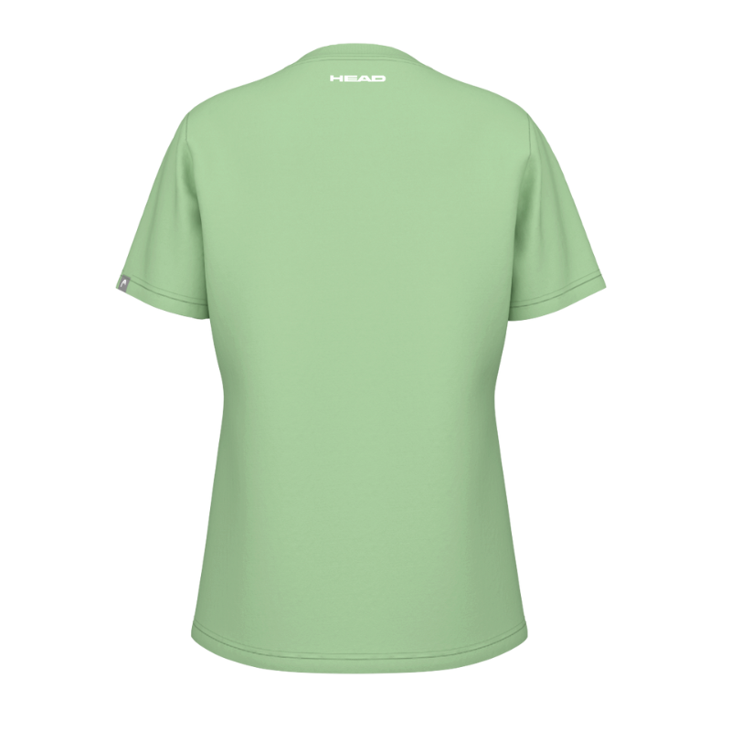 T-shirt Head Rainbow Vert Femme